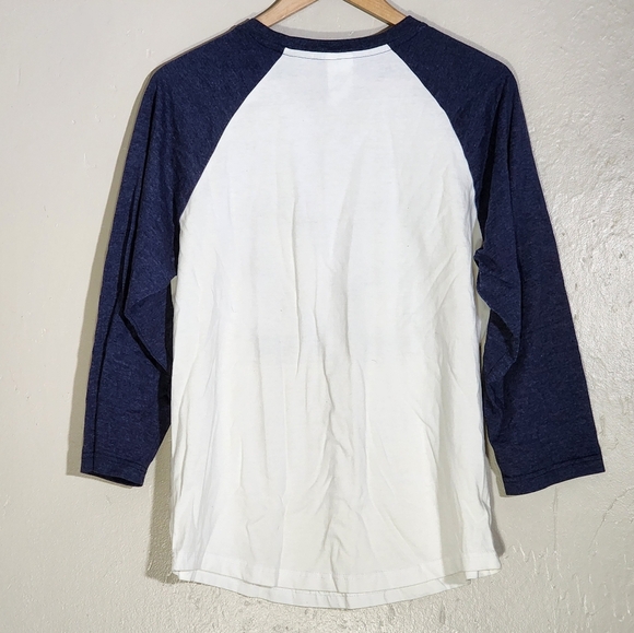 Disney Parks Authentic Vintage Tee - Navy and White - Picture 2 of 3